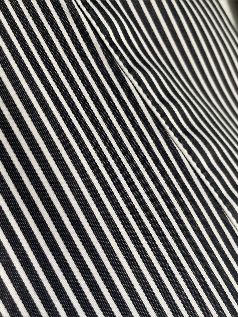 Talbots 100% Cotton 3/4 Sleeve Striped Lagenlook Tunic Top Size 2Xp / XXLP - Picture 7 of 13